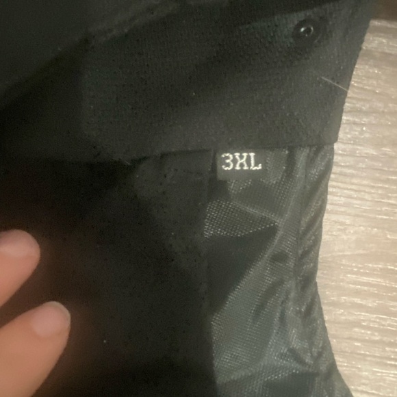 Nexgen Women’s 3XL Nylon Twill Chaps Wings Studs zips snaps lace black - Picture 7 of 7